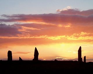 Brodgar Sunset