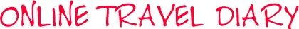 Online Travel Diary 